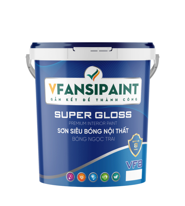 Sơn siêu bóng nội thất Super gloss